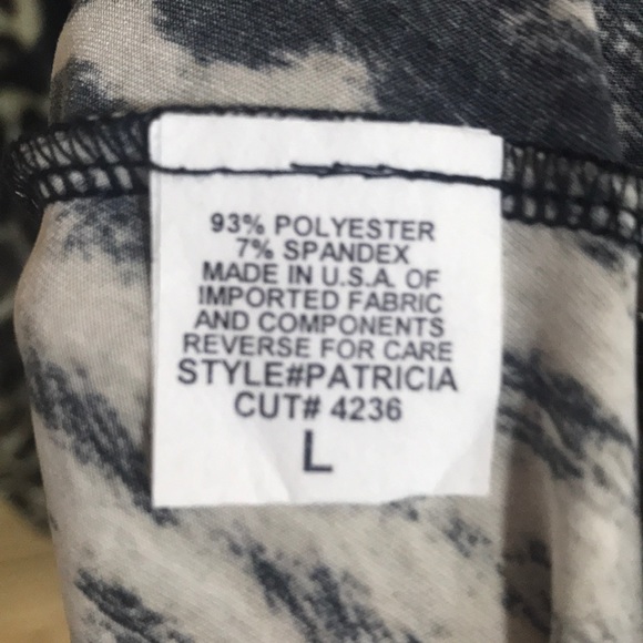 From the heart slinky leopard tank dress large - Picture 8 of 8